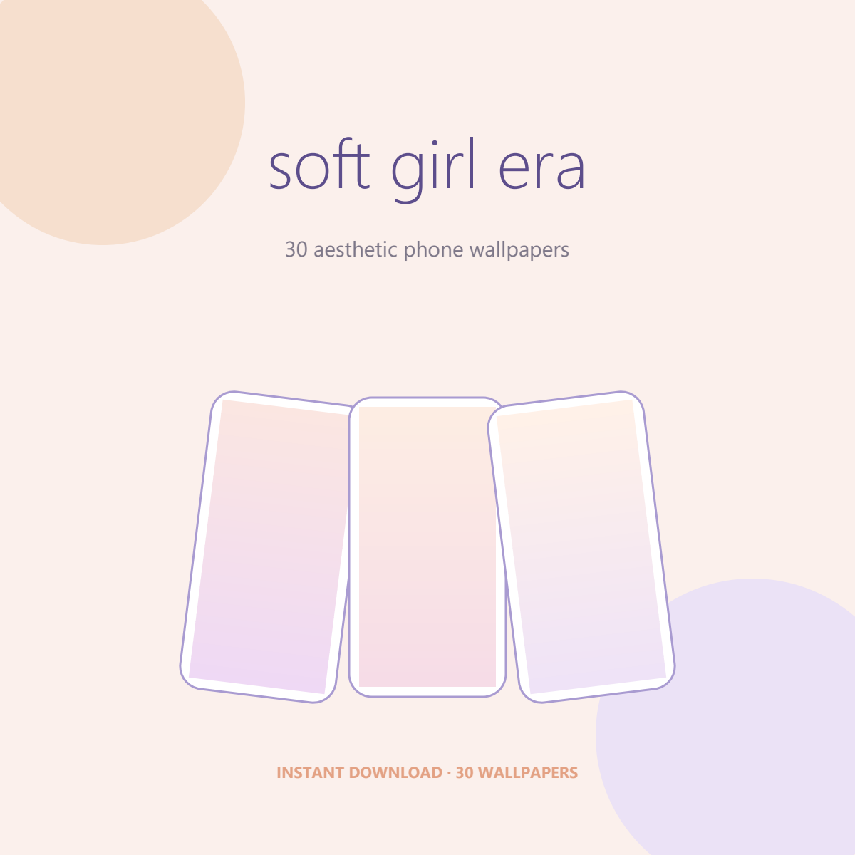 Soft Girl Era — Wallpaper Pack